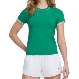 тениска,дамски,тениски,wilson,team,seamless,short,sleeve,t,shirt,green,(courtside,green)