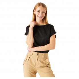 тениска,дамски,тениски,garcia,n40203,short,sleeve,t,shirt,beige