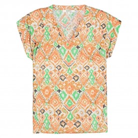 тениска,дамски,тениски,garcia,p40202,short,sleeve,v,neck,t,shirt,orange,(dusky,peach)