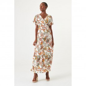 рокля,дамски,поли,и,рокли,garcia,q40087,short,sleeve,long,dress,multicolor