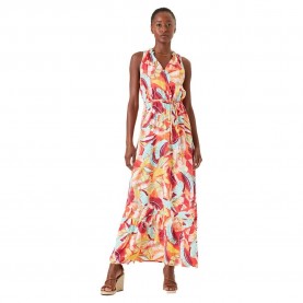 рокля,дамски,поли,и,рокли,garcia,r40280,sleeveless,long,dress,multicolor
