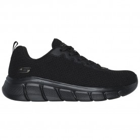 маратонки,дамски,маратонки,skechers,bobs,b,flex,trainers,black,knit,trim