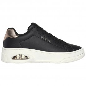 маратонки,дамски,маратонки,skechers,uno,court,trainers,black,(black,leather,rose,gold,duraleather)