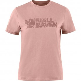 тениска,дамски,тениски,fjällräven,lush,logo,short,sleeve,t,shirt,chalk,rose,(pink)