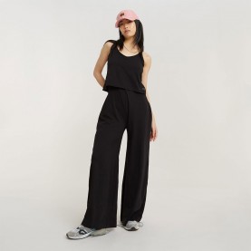 гащеризон,дамски,гащеризони,g,star,spaghetti,strap,loose,fit,jumpsuit,black