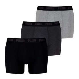 боксерки,мъжко,бельо,puma,everyday,boxers,3,units,black,grey,(multicolor)