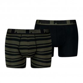боксерки,мъжко,бельо,puma,everyday,heritage,stripe,boxers,2,units,multicolor,(forest,night,tonal)