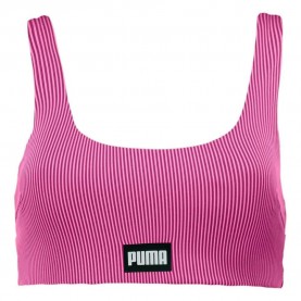 дамски,бански,костюми,puma,ribbed,scoop,neck,bikini,top,pink