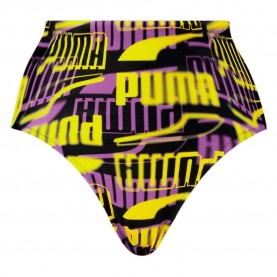 дамски,бански,костюми,puma,swim,printed,high,waist,bikini,bottom,multicolor,(black,combo)