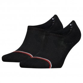 чорапи,мъжки,чорапи,tommy,hilfiger,iconic,no,show,socks,2,pairs,black,(black)