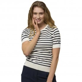 тениска,дамски,тениски,redgreen,aimee,short,sleeve,t,shirt,beige,(off,white,stripe)