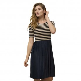 рокля,дамски,поли,и,рокли,redgreen,daria,dress,mid,sand,stripe,(brown)