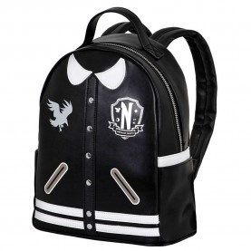 раница,раници,karactermania,varsity,wednesday,backpack,black