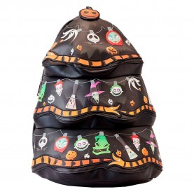 раница,раници,loungefly,lights,tree,the,nightmare,before,christmas,backpack,multicolor