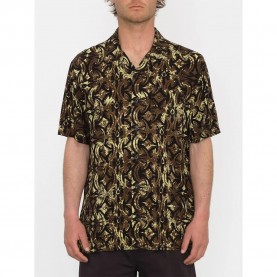 риза,с,къс,ръкав,мъжки,ризи,volcom,bold,moves,short,sleeve,shirt,green,(ginger,brown)