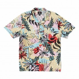 Риза с къс ръкав Volcom Purestone short sleeve shirt - Multicolor (Fog) риза,с,къс,ръкав,дамски,ризи,мъжки,ризи,volcom,purestone,short,sleeve,shirt,multicolor,(fog)