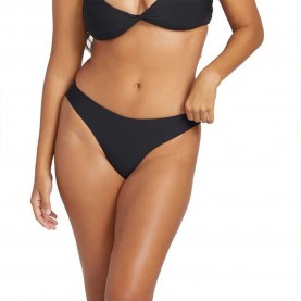 дамски,бански,костюми,volcom,simply,seamless,cheekini,bikini,bottom,black,(black)