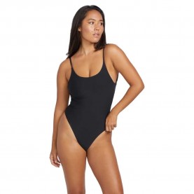 бански,костюм,дамски,бански,костюми,volcom,simply,seamless,swimsuit,black,(black)