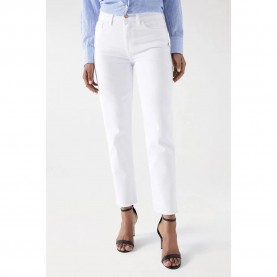 дънки,дамски,панталони,salsa,jeans,21008063,slim,fit,jeans,white