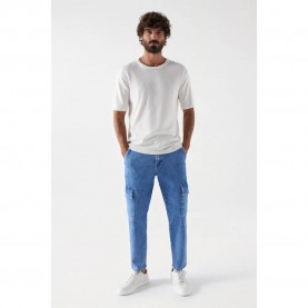 дънки,мъжки,панталони,salsa,jeans,light,cargo,pants,blue
