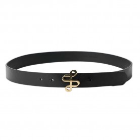 колан,колани,salsa,jeans,logo,buckle,belt,black,(black)