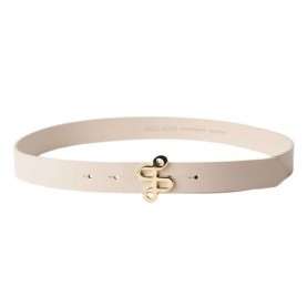 колан,колани,salsa,jeans,logo,buckle,belt,white,(light,pearl)