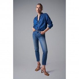дънки,дамски,панталони,salsa,jeans,true,cropped,slim,jeans,blue