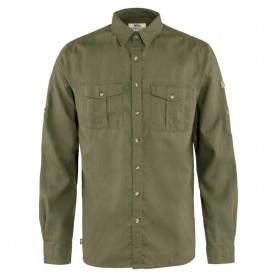 риза,с,дълъг,ръкав,мъжки,ризи,fjällräven,Övik,travel,long,sleeve,shirt,green,(green)