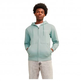 блуза,мъжки,пуловери,jack,&,jones,vesterbro,full,zip,sweatshirt,grey