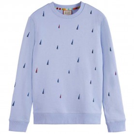 блуза,мъжки,пуловери,scotch,&,soda,175535,sweatshirt,blue