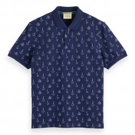 мъжки,блузи,с,яка,scotch,&,soda,175555,short,sleeve,polo,navy,blue,(blue)
