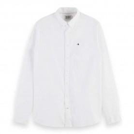риза,с,дълъг,ръкав,мъжки,ризи,scotch,&,soda,essentials,long,sleeve,shirt,white
