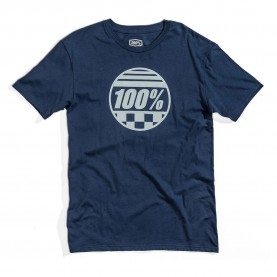 Тениска 100percent Sector short sleeve T-shirt - Blue (Blue) тениска,мъжки,тениски,дамски,тениски,100percent,sector,short,sleeve,t,shirt,blue,(blue)