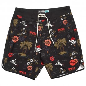 къси,панталони,мъжки,панталони,fasthouse,tribe,18´´,shorts,multicolor,(black)