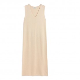рокля,дамски,поли,и,рокли,ecoalf,cercis,sleeveless,long,dress,beige