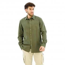 риза,с,дълъг,ръкав,мъжки,ризи,ecoalf,ernesto,long,sleeve,shirt,green,(khaki)
