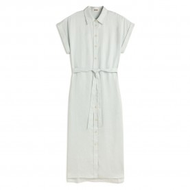 рокля,дамски,поли,и,рокли,ecoalf,amatista,long,sleeve,long,dress,white