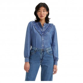 дамски,блузи,дамски,ризи,levi´s,carinna,long,sleeve,blouse,blue