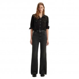 дънки,дамски,панталони,levi´s,ribcage,regular,waist,jeans,black