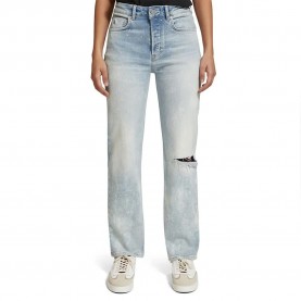 дънки,дамски,панталони,scotch,&,soda,the,sky,straight,fit,jeans,blue