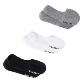 чорапи,мъжки,чорапи,dockers,liners,socks,3,pairs,black,white,hthr,g,(white)