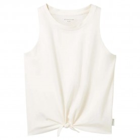 тениска,детски,тениски,tom,tailor,cropped,knotted,sleeveless,t,shirt,white,(wool,white)
