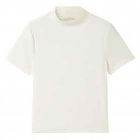 тениска,детски,тениски,tom,tailor,cropped,rib,short,sleeve,t,shirt,white,(wool,white)