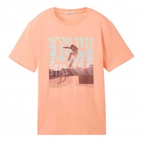 тениска,детски,тениски,tom,tailor,regular,printed,short,sleeve,t,shirt,clear,coral,(orange)
