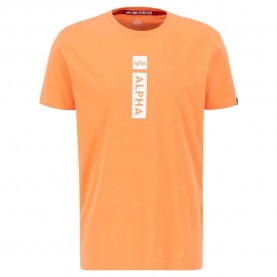 тениска,мъжки,тениски,alpha,industries,alpha,short,sleeve,t,shirt,tangerine,(orange)