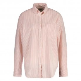 риза,с,дълъг,ръкав,дамски,блузи,дамски,ризи,gant,relaxed,fit,striped,luxury,oxford,long,sleeve,shirt,peachy,pink,(pink)