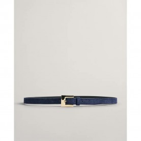 колан,колани,gant,slim,suede,belt,blue,(marine)