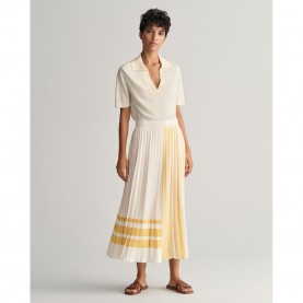 пола,дамски,поли,и,рокли,gant,striped,pleated,skirt,yellow