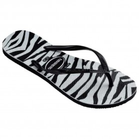 джапанки,дамски,сандали,и,чехли,havaianas,slim,animals,glitter,flip,flops,multicolor,(black)