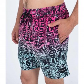 бански,гащета,мъжки,бански,костюми,hurley,25th,s1,cannonball,volley,17´´,swimming,shorts,black,(black)